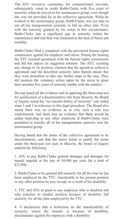 write answers to find from given pragraphs CASE