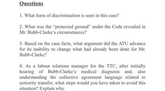 write answers to find from given pragraphs CASE