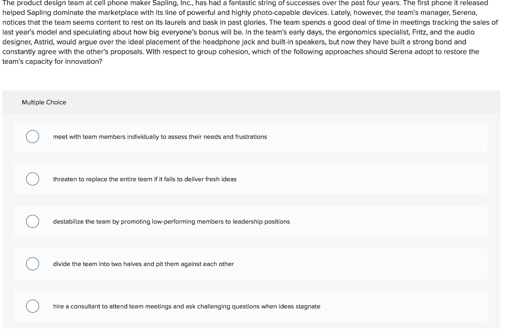 This activity is important because as a manager,