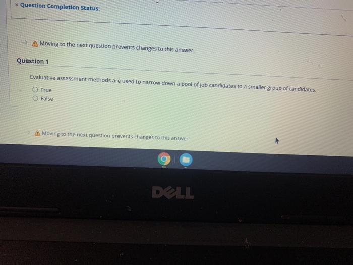 Question Completion Status: Moving to the next