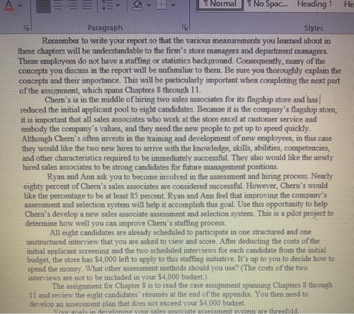 lo TI i Normal I No Spac... Heading 1 He