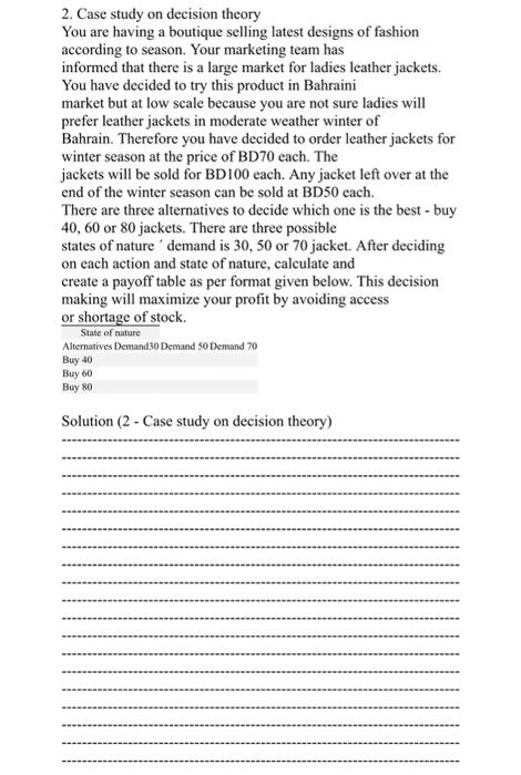 solve it with word file please no plagarisim 2.