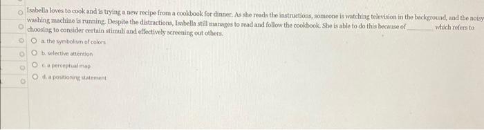 please answer all For products, the marketer just