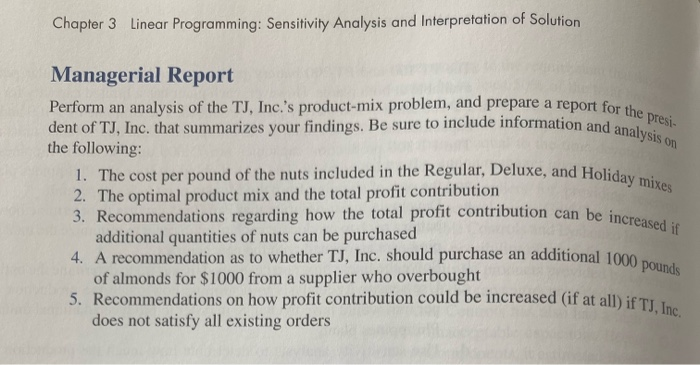 develop linear program and provide the pros and