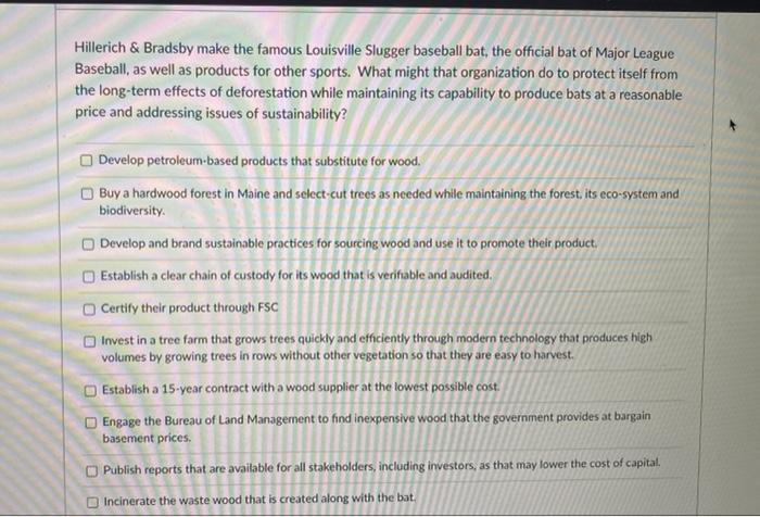 Hillerich & Bradsby make the famous Louisville