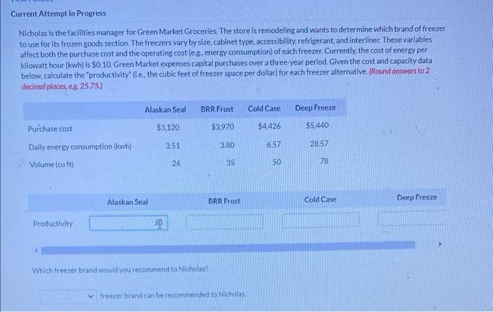 Current Attempt in Progress Nicholas is the