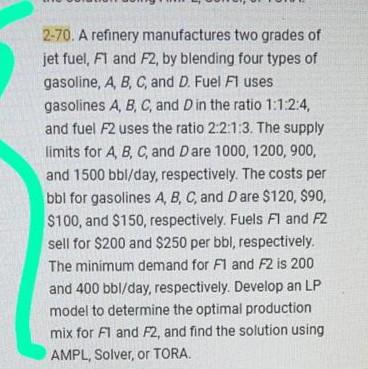 Need AMPL solution along with formulation typed