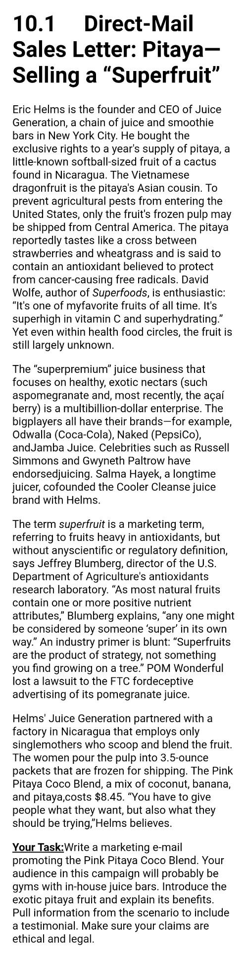 Persuasive Communication Assignment Assignment: