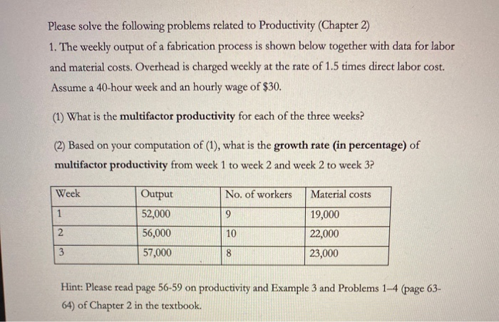 Please solve the following problems related to