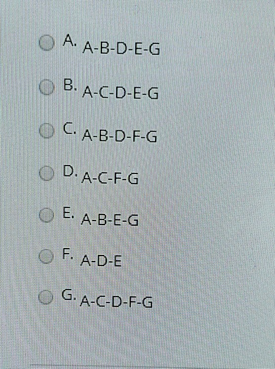 Select the critical path LS 5 Activity Duration