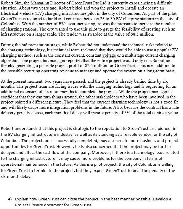 Robert Sim, the Managing Director of GreenTrust