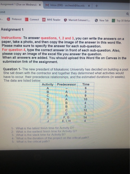 C000- Assignment 1 (Due on Wednesd: X MInbox