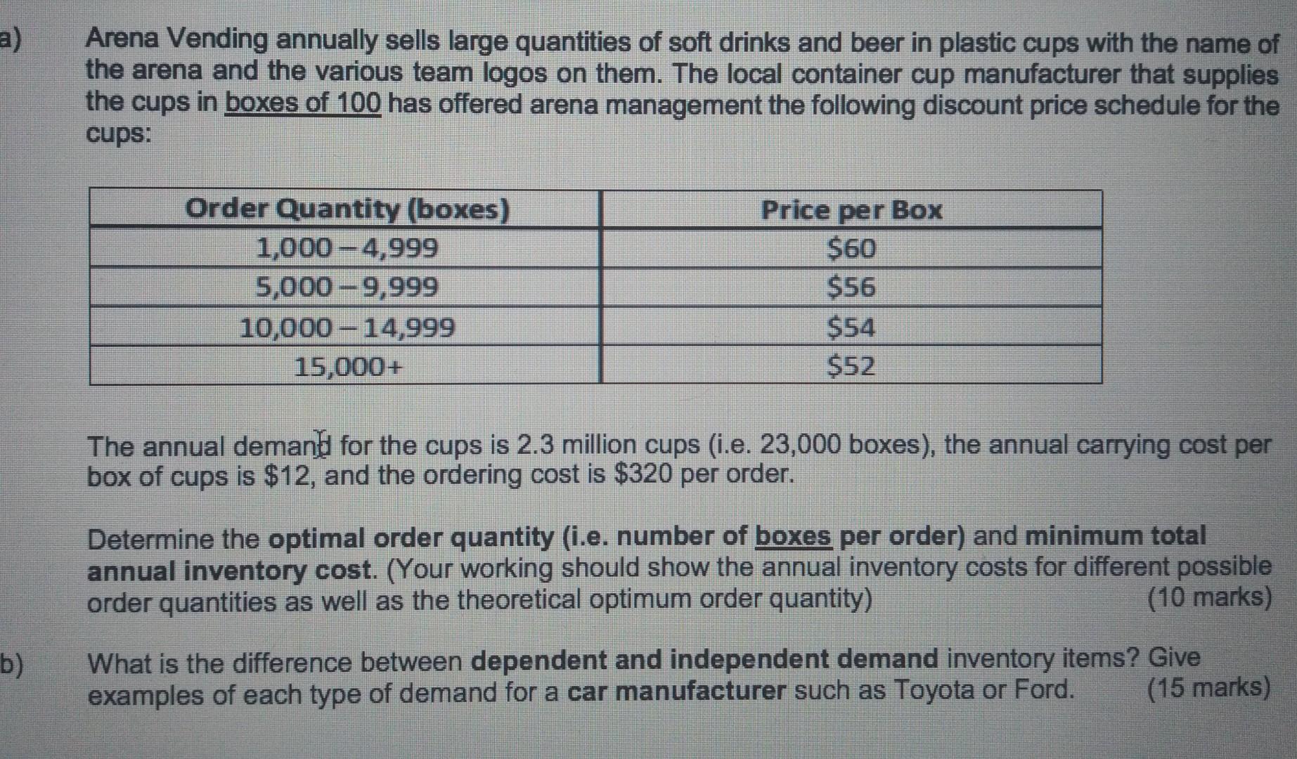 Briefly describe how operations can be viewed as
