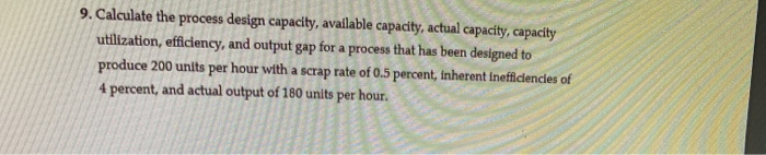 1. A company has predicted the following demands