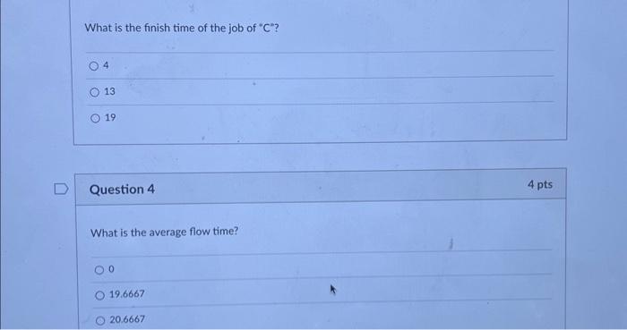 The DEF Company has three jobs to be processed at