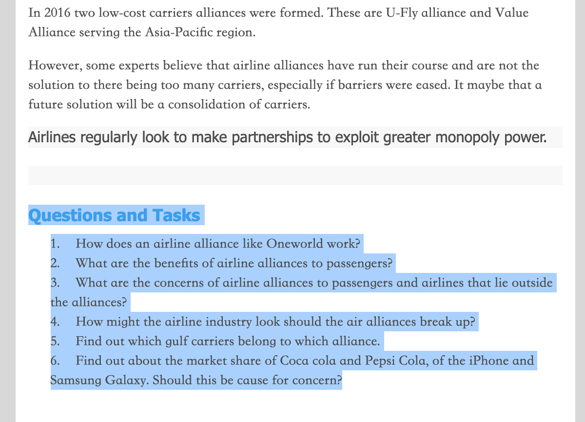 Royal Jordanian Airlines and the OneWorld