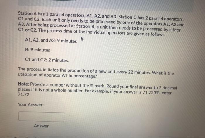 manufacturing process depicted by the following