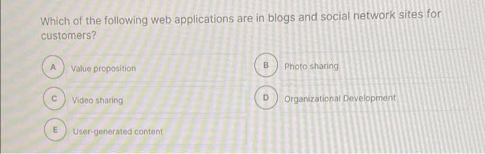 help please Which of the following web