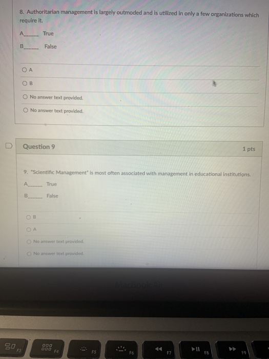 8. Authoritarian management is largely outmoded