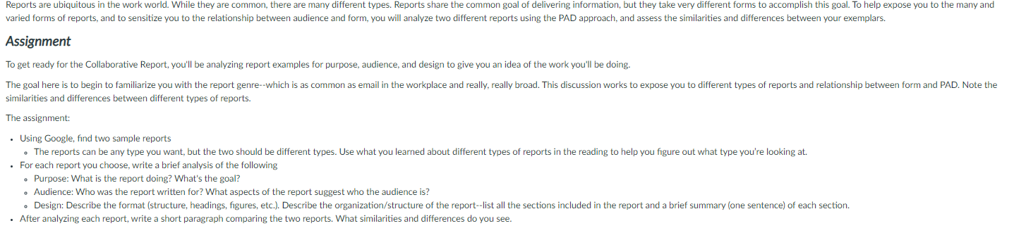 Reports are ubiquitous in the work world. While