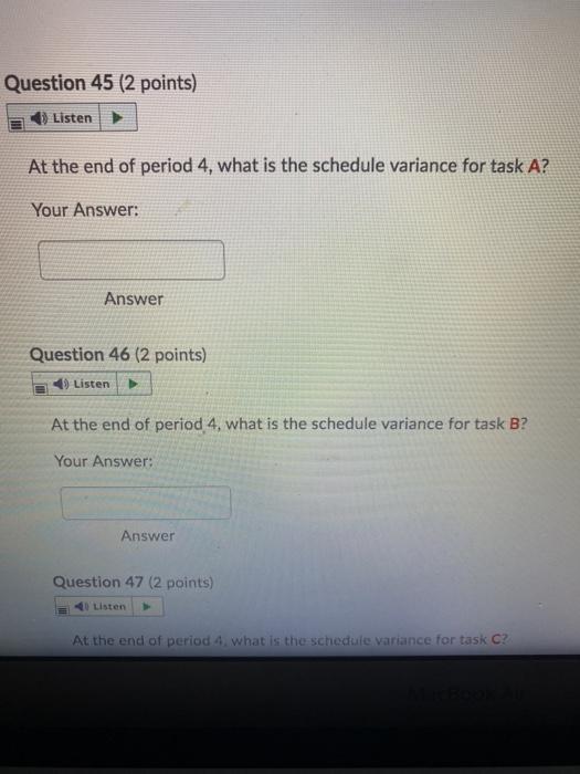 help with these numbers please Question 45 (2