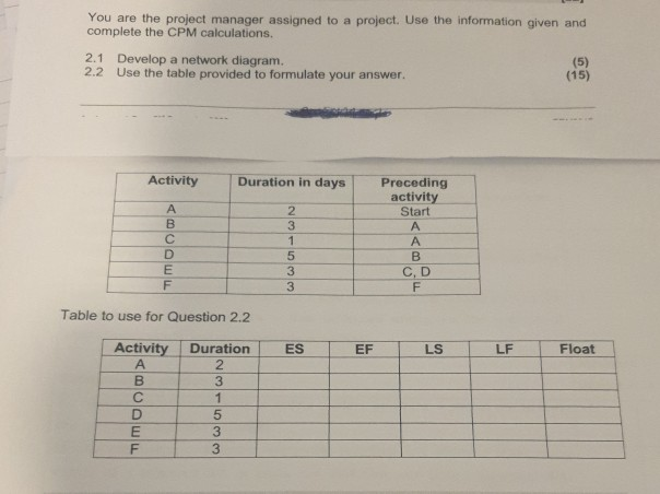 Could you please help me with question 2.1 and