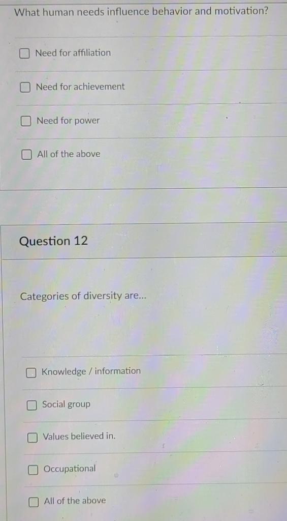 Answer all for guranteed Thumbs Up! Question 5 2