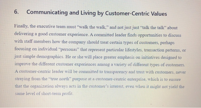1. while learning 'buliding customer loyalty',