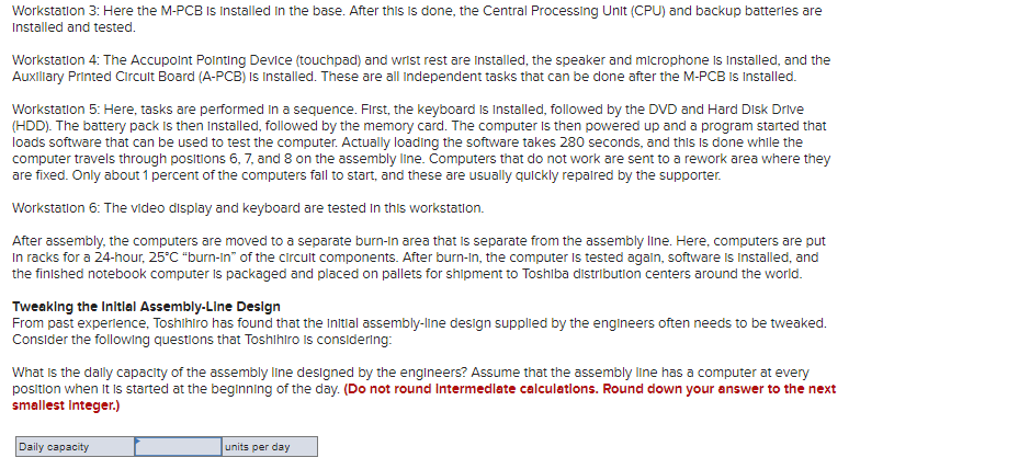 Workstation 3: Here the M-PCB is installed in the