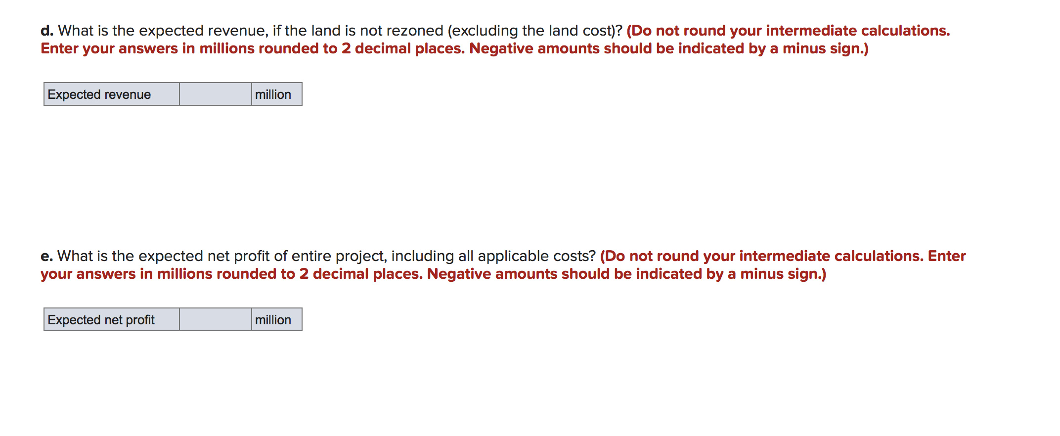 A builder has located a piece of property that