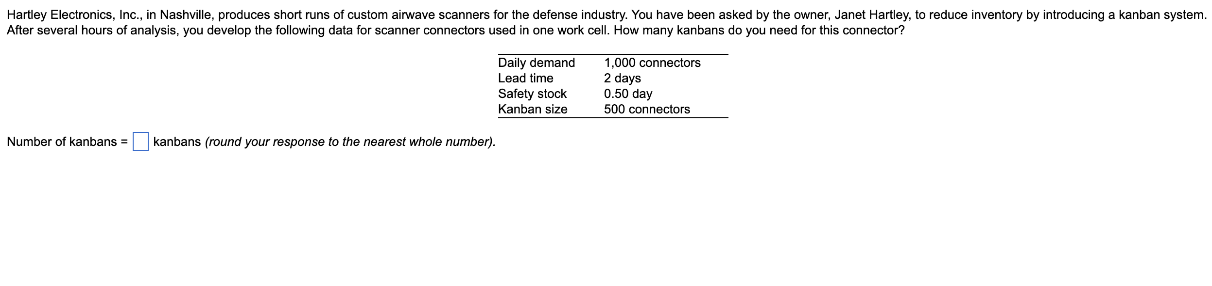 Hartley Electronics, Inc., in Nashville, produces