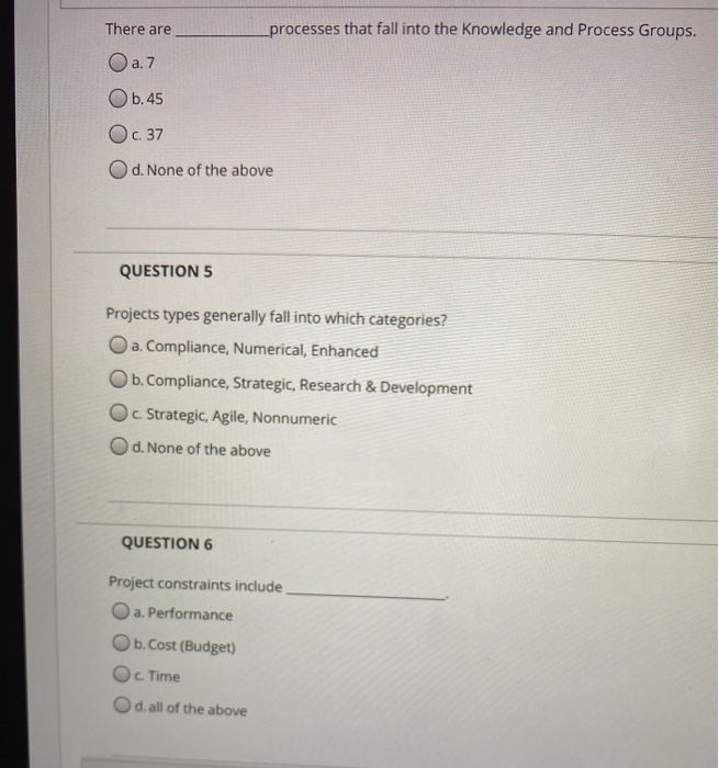 There are _processes that fall into the knowledge