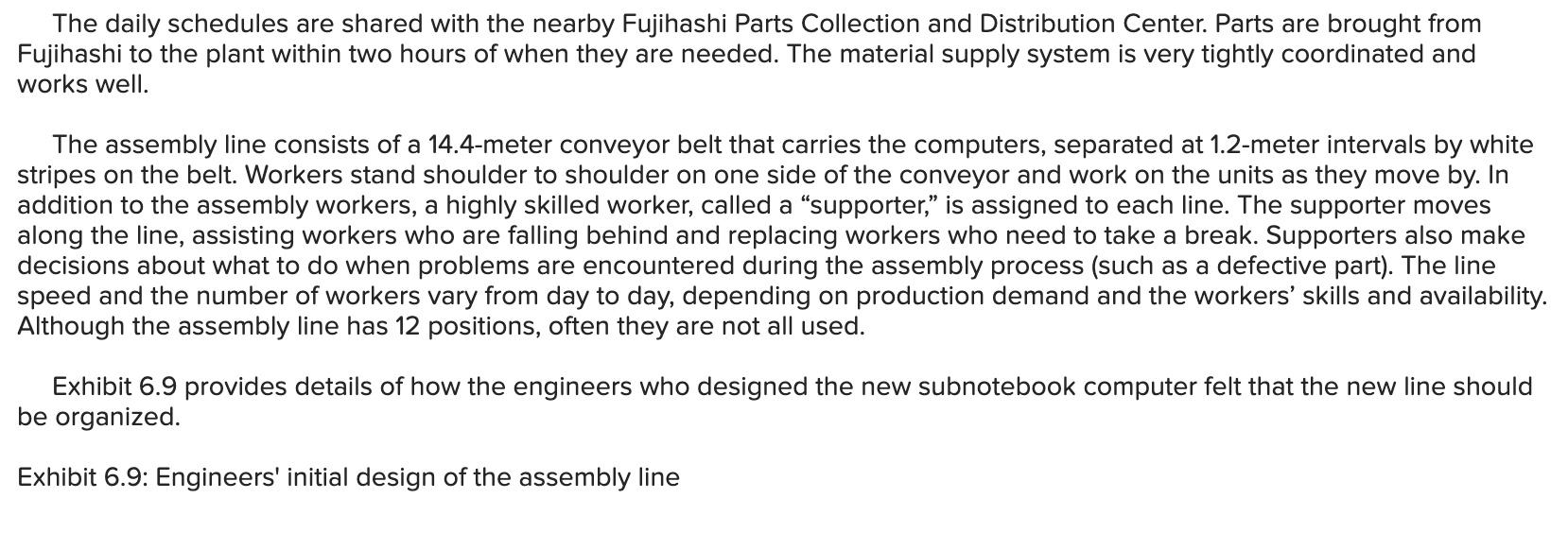 Toshiba's Notebook Computer Assembly Line