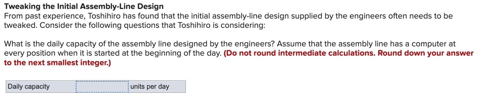 Toshiba's Notebook Computer Assembly Line