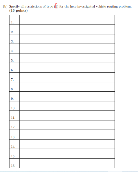 A major challenges in modeling vehicle routing
