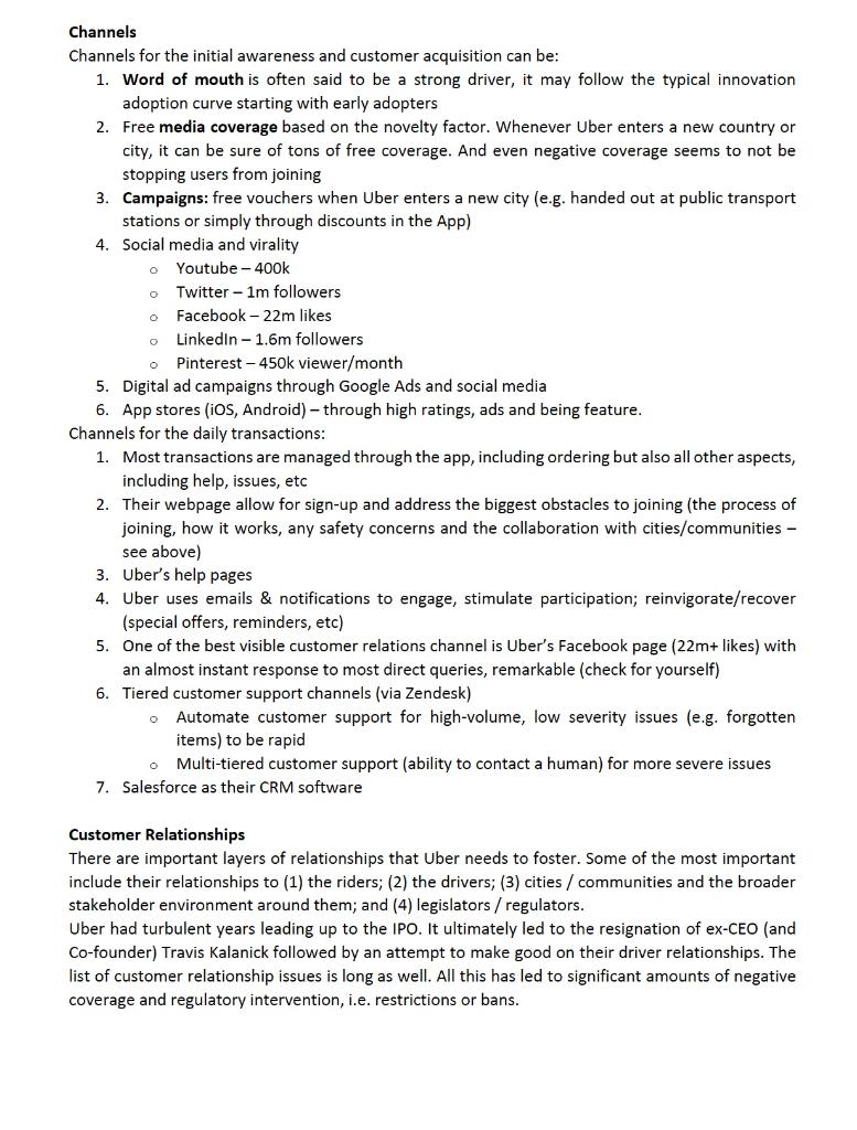Uber Case History Founded in 2009 by Garrett Camp