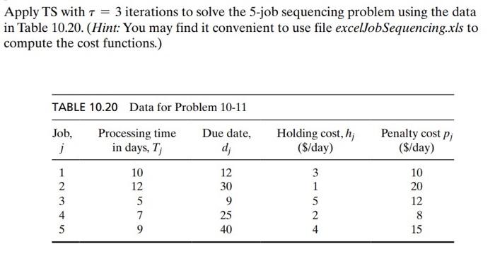 Q. Carry out 5 iterations using the simulates