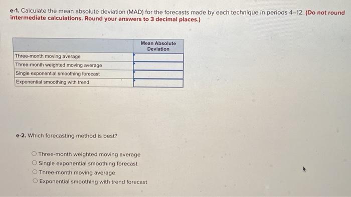 Your manager is trying to determine what
