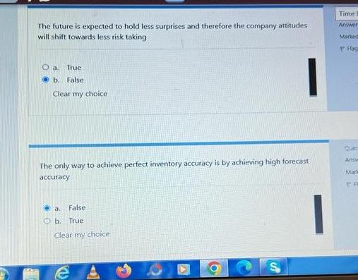 Choose the WRONG statement: a. Mapping supply