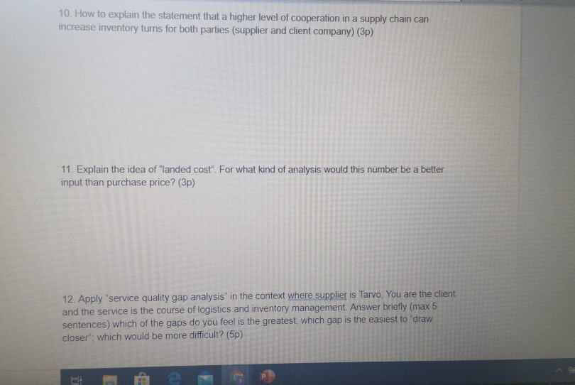 10. How to explain the statement that a higher