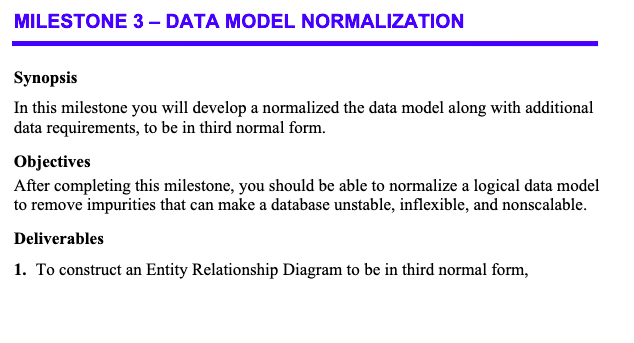 I need the ERD (Entity Relationship Diagram) in
