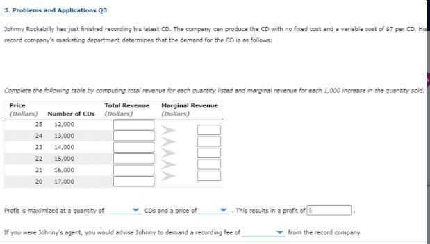 3. Problems and Applications Q3 Johnny Rockabilly