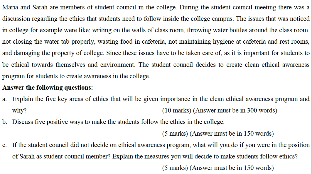 write in word (text) Maria and Sarah are members