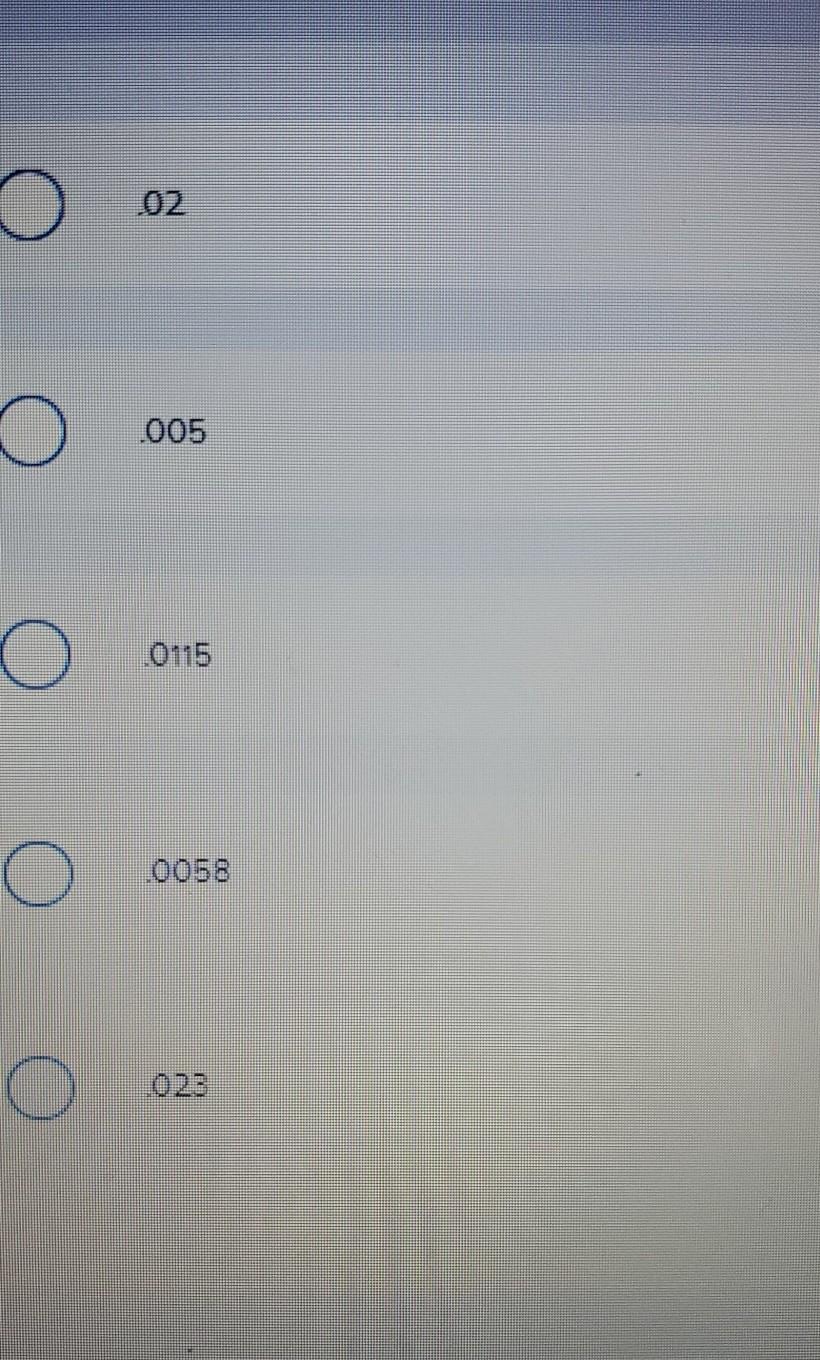 answer choices A quality analyst wants to