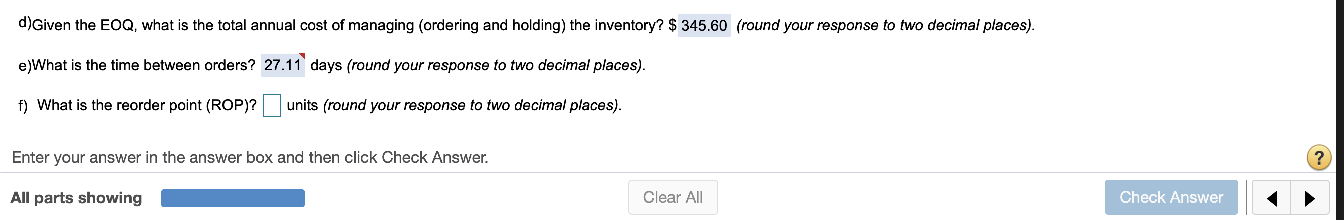 Please solve "F.)" W Problem 12.15 Question Help