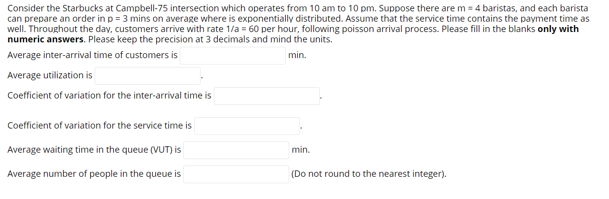 Please answer each blank clearly Consider the