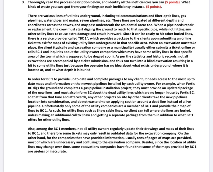 This is a one whole question 3. Thoroughly read