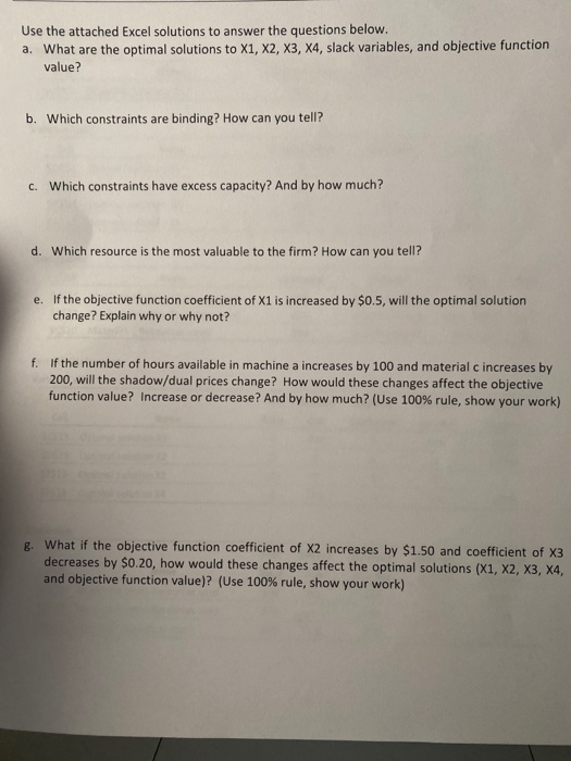 Ch. 3 Computer solution & sensitivity analysis