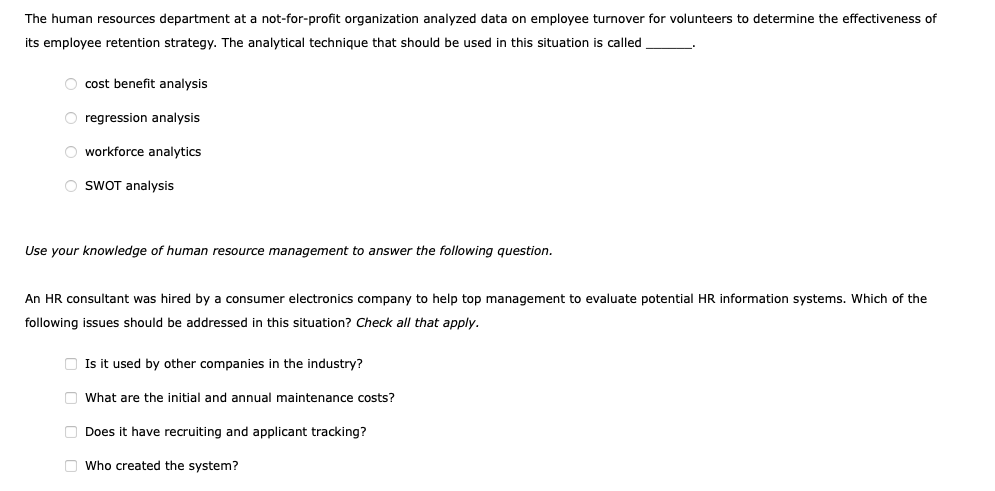 Human Resource Management class! The human