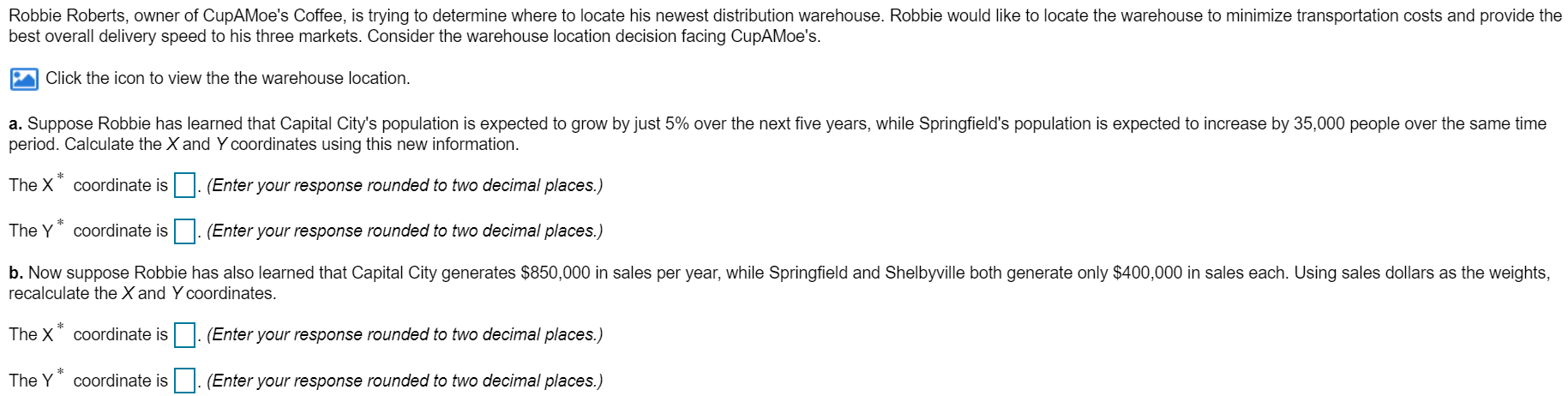 c. Which is a better weighting factor to